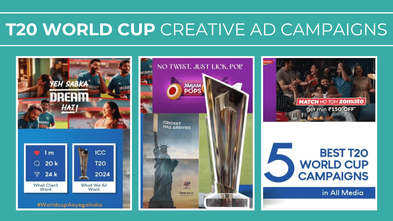 T20 WORLD CUP CREATIVE AD CAMPAIGNS